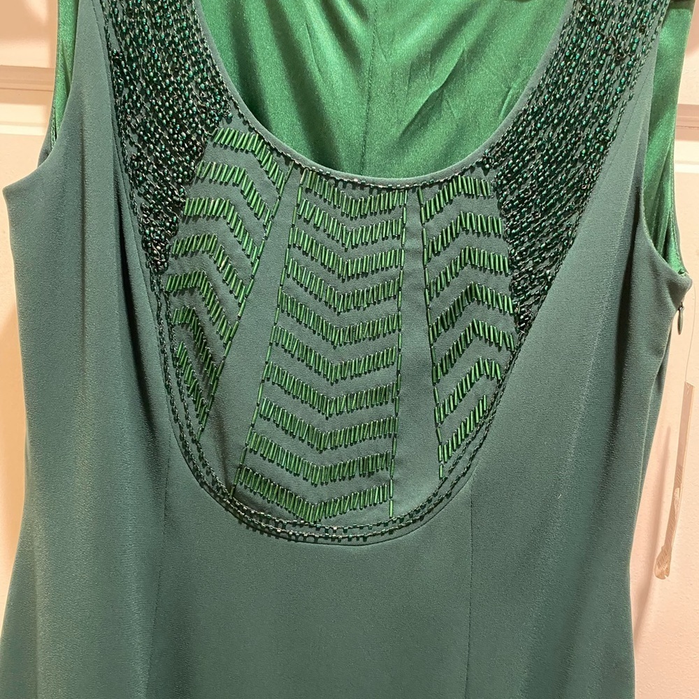 ANTONIO MELANI Green Sleeveless Dress - Picture 3 of 8